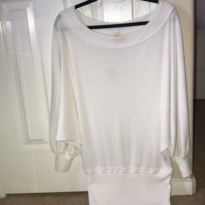 Free People white sweater top